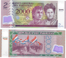 Paraguay 2000 Guaranies 2017 UNC - Paraguay