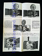 ► PROJECTEUR Cinematographique  Amateur CINE CABINE JACKY - Coupure De Presse Originale Début XX (Encadré Photo) - Proiettori