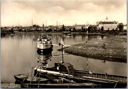 7280 - Deutschland - Coswig , Halle , Blick Von Der Elbfähre , Schiff - Gelaufen - Coswig