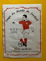18507 - Coupe Du Monde De Football USA 1994 Mont-sur-Rolle La Muscadelle - Voetbal