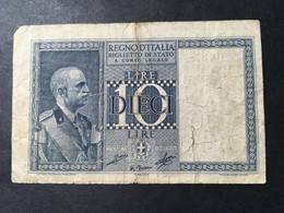 LIRE DIECI........BANCA D’ ITALIA....... - Other & Unclassified