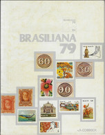 Brazil 1979 Complete Year 50 Commemorative Stamps  + 2 Souvenir Sheets + Leprosy Control Stamp Some Yellowish Spots - Años Completos