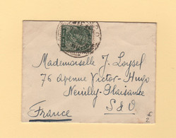 Inde - 1936 - Destination France - Other & Unclassified