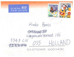 (KK 7) Cover Posted From Japan To Netherlands (during COVID  Pandemic) - Brieven En Documenten