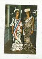 JC , G , Cp , Polynésie Française , TAHITI ,  Maire Tehel ,MISS TAHITI 1970 , Et  M.C Chavez , Miss Tiurai 1970 - Polynésie Française