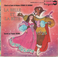 Disque 45 Tours Enfants La Belle Et La Bête - PERGOLA Illustré  (AN) - Enfants