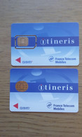 LOT 2 ANCIENNES CARTES GSM SIM FRANCE TELECOM ITINERIS T.B.E !!! - Other & Unclassified