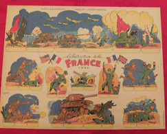 MAQUETTE à Découper- JEAN – Illustrateur-1944- LIBÉRATION De De La FRANCE Avec Les Armées Anglo-Américaines *RARE * - Paper Models / Lasercut