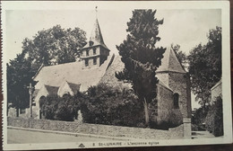 Cpa, ST SAINT LUNAIRE, L'ANCIENNE EGLISE, édition Cap, Non écrite, 35 ILLE Et Vilaine - Saint-Lunaire