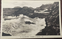 Cpa, ST SAINT LUNAIRE, Tempête Au Décollé, édition LL, Non écrite, 35 ILLE Et Vilaine - Saint-Lunaire