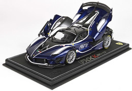 BBR - FERRARI FXXK EVO - Blu Tour De France - DIE CAST - BBR182284ST - 1/18 - Other & Unclassified