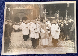 PADERBORN: Fronleichnamsprozession Presse-Foto 1927 (Nordrhein-Westfalen Photo AK Religion Procession - Paderborn