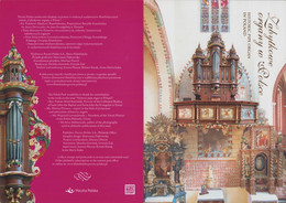 POLAND 2019 Booklet Historic Pipe Organ In Poland, Baroque Organ, Cathedral Basilica, Torun, Instrument / Block MNH**FV - Markenheftchen
