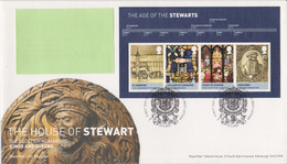 United Kingdom FDC Mi Block 55 The Age Of The Stewarts - Cancellation Linlithgow, Lothian - 2010 - 2001-2010 Dezimalausgaben