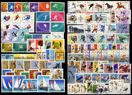 POLAND - 1960/1988 - Collection De Plus De 120 Timbres Différents Thème SPORTS - Oblitérés (CTO) - TTB - Collections