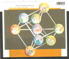 1080PR/ Belgique-België BL 147  ND-ONG Verso N°6 ** Wetenschappen - Sciences - Autres & Non Classés