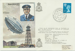 GB RAF 1977 Special Balloon Flicht Royal Air Force Flown EXPERIMENTAL FLIGHT - Ecosse