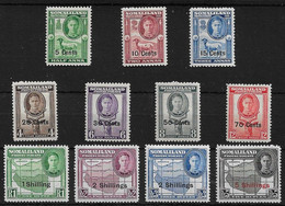 SOMALILAND 1951 SET SG 125/135 UNMOUNTED MINT Cat £55 - Somaliland (Protectorate ...-1959)