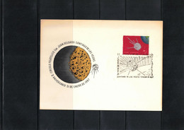 Cuba 1967 Space / Raumfahrt Satelite Interesting Postcard - América Del Sur