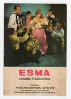 1950? YUGOSLAVIA, BELGRADE, ESMA REDZEPOVA, AUTOGRAPH - Autogramme