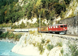 FLIMS Rhätische Bahn In Der Rheinschlucht Valser-Wagen - Vals