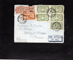 LAC 1949 - Recommandé Et Cachets CAP SAINT JACQUES - COCHINCHINE - Covers & Documents