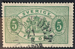 SWEDEN 1874 - Canceled - Sc# O3 - Service 5o - Service