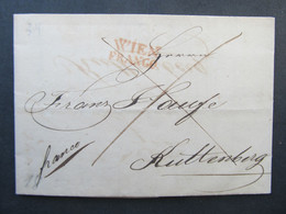 BRIEF Wien - Kuttenberg 1834 ROT!! /////   D*48899 - ...-1850 Vorphilatelie