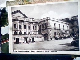 NAPOLI TORRE ANNUNZIATA LARGO NICOTERA TEATRO MODERNO Formato GRANDE  N1950 HZ5443 - Torre Annunziata