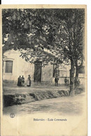 BEDARRIDES (84) Ecole Communale Ed. EL Marseille, Envoi 1906 - Bedarrides