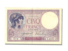 5 Francs Violet Type 1917 - 5 F 1917-1940 ''Violet''