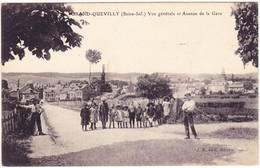 Vue Générale Et Avenue De La Gare - Le Grand-Quevilly