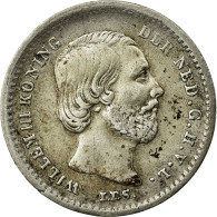 Monnaie, Pays-Bas, William III, 5 Cents, 1855, TTB, Argent, KM:91 - 1849-1890 : Willem III