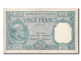 Billet, France, 20 Francs, 20 F 1916-1919 ''Bayard'', 1916, 1916-07-20, SUP - 20 F 1916-1919 ''Bayard''