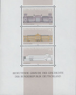 Deutschland Block 20 - Grundgedanken Der Demokratie - Gebäude Berlin - Bonn - 1981-1990