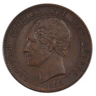 Monnaie, Belgique, 10 Centimes, 1853, SUP, Cuivre, KM:1.1 - 10 Cent