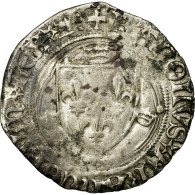 Monnaie, France, Blanc, Tours, TB+, Billon, Duplessy:587 - 1483-1498 Carlos VIII El Afable