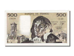 Billet, France, 500 Francs, 500 F 1968-1993 ''Pascal'', 1979, 1979-06-07, TTB+ - 500 F 1968-1993 ''Pascal''