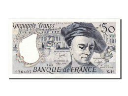 Billet, France, 50 Francs, 50 F 1976-1992 ''Quentin De La Tour'', 1986, SPL - 50 F 1976-1992 ''quentin De La Tour''