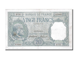 Billet, France, 20 Francs, 20 F 1916-1919 ''Bayard'', 1918, 1918-12-12, TTB+ - 20 F 1916-1919 ''Bayard''