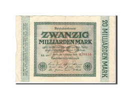 Billet, Allemagne, 10 Milliarden Mark, 1923, KM:117a, TTB - 10 Mrd. Mark