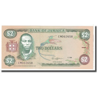 Billet, Jamaica, 2 Dollars, 1989, 1989-07-01, KM:69c, NEUF - Jamaique