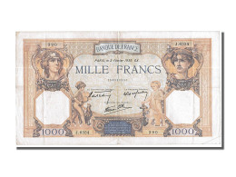 Billet, France, 500 Francs, 1 000 F 1927-1940 ''Cérès Et Mercure'', 1939 - 1 000 F 1927-1940 ''Cérès Et Mercure''