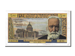 Billet, France, 5 Nouveaux Francs, 5 NF 1959-1965 ''Victor Hugo'', 1961 - 5 NF 1959-1965 ''Victor Hugo''