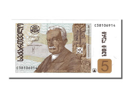 Billet, Géorgie, 5 Lari, 1995, NEUF - Georgia