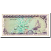 Billet, Maldives, 5 Rufiyaa, 1983-10-07, KM:10a, TB - Maldiven