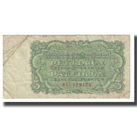 Billet, Tchécoslovaquie, 5 Korun, 1961, KM:80a, TB - Tchécoslovaquie