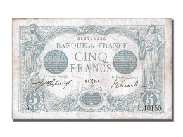 Billet, France, 5 Francs, 5 F 1912-1917 ''Bleu'', 1915, 1916-02-03, TTB+ - 5 F 1912-1917 ''Bleu''