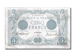 Billet, France, 5 Francs, 5 F 1912-1917 ''Bleu'', 1916, 1916-11-15, TTB - 5 F 1912-1917 ''Bleu''