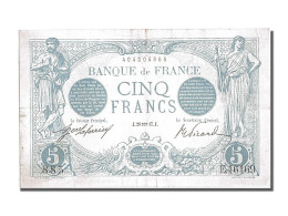 Billet, France, 5 Francs, 5 F 1912-1917 ''Bleu'', 1917, 1917-01-20, SUP+ - 5 F 1912-1917 ''Bleu''